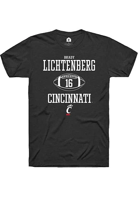 Brady Lichtenberg Cincinnati Bearcats Rally NIL Sport Icon Short Sleeve T Shirt