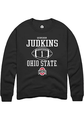 Quinshon Judkins Rally Ohio State Buckeyes Mens NIL Sport Icon Long Sleeve Crew Sweatshir