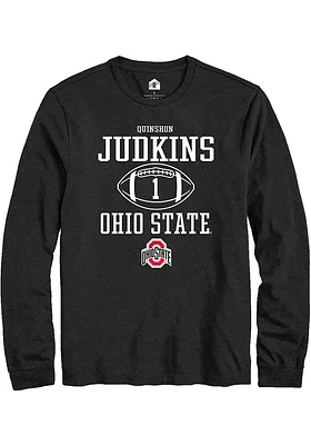 Quinshon Judkins Ohio State Buckeyes Rally NIL Sport Icon Long Sleeve T Shirt