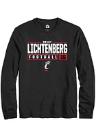 Brady Lichtenberg Cincinnati Bearcats Rally NIL Stacked Box Long Sleeve T Shirt