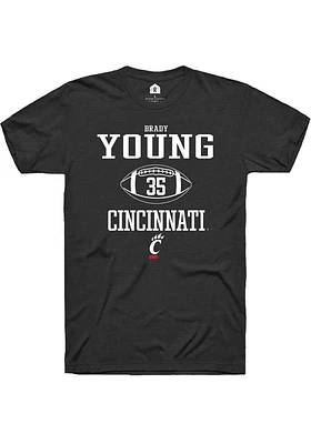 Brady Young Cincinnati Bearcats Rally NIL Sport Icon Short Sleeve T Shirt