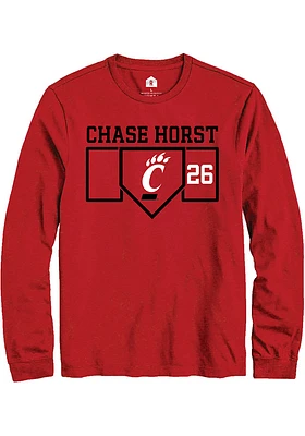 Chase Horst Cincinnati Bearcats Rally NIL Playing Field Long Sleeve T Shirt