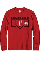 Carson French Cincinnati Bearcats Rally NIL Playing Field Long Sleeve T Shirt