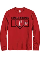 Charlie Niehaus Cincinnati Bearcats Rally NIL Playing Field Long Sleeve T Shirt