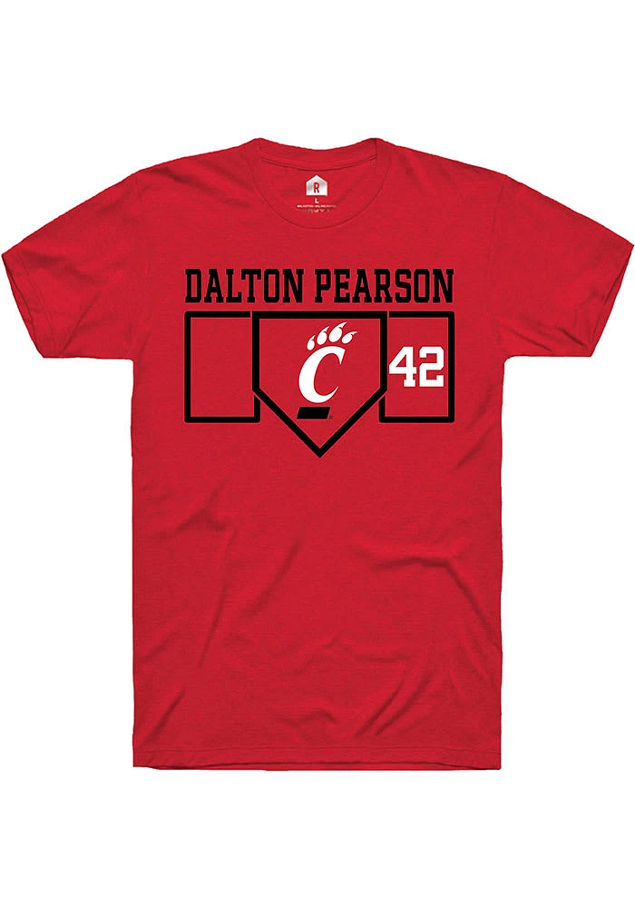 Dalton Pearson Cincinnati Bearcats Rally NIL Playing Field Short Sleeve T Shirt