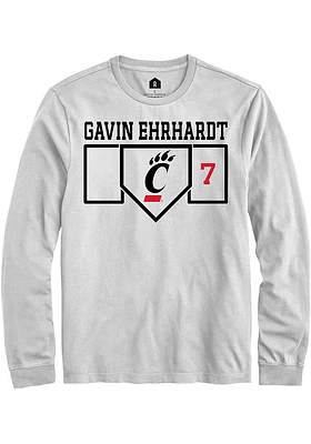 Gavin Ehrhardt Cincinnati Bearcats Rally NIL Playing Field Long Sleeve T Shirt