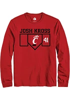 Josh Kross Cincinnati Bearcats Rally NIL Playing Field Long Sleeve T Shirt