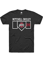 Mitchell Okuley Ohio State Buckeyes Rally NIL Playing Field Short Sleeve T Shirt