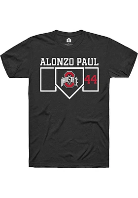 Alonzo Paul Ohio State Buckeyes Rally NIL Playing Field Short Sleeve T Shirt