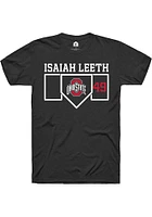 Isaiah Leeth Ohio State Buckeyes Rally NIL Playing Field Short Sleeve T Shirt