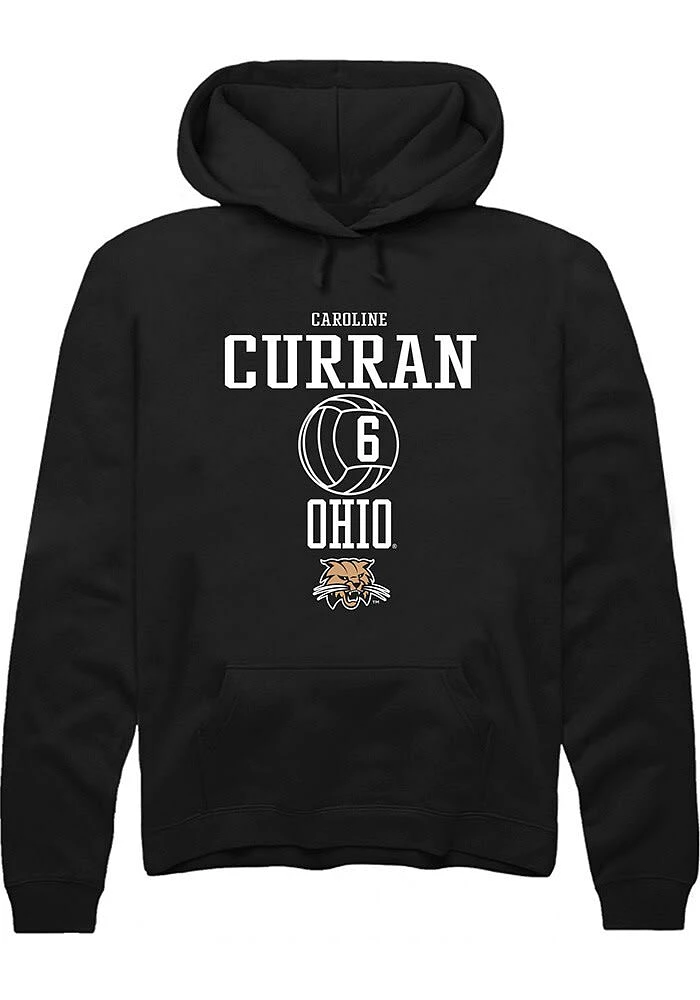 Caroline Curran Rally Ohio Bobcats Mens NIL Sport Icon Long Sleeve Hoodie