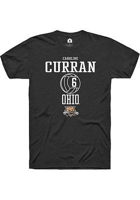 Caroline Curran Ohio Bobcats Rally NIL Sport Icon Short Sleeve T Shirt