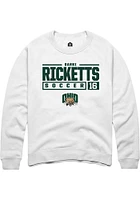 Darbi Ricketts Rally Ohio Bobcats Mens NIL Stacked Box Long Sleeve Crew Sweatshirt