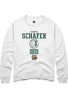 Makenna Schafer Rally Ohio Bobcats Mens NIL Sport Icon Long Sleeve Crew Sweatshirt