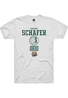 Makenna Schafer Ohio Bobcats Rally NIL Sport Icon Short Sleeve T Shirt