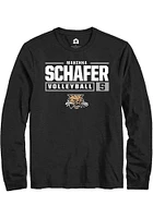 Makenna Schafer Ohio Bobcats Rally NIL Stacked Box Long Sleeve T Shirt