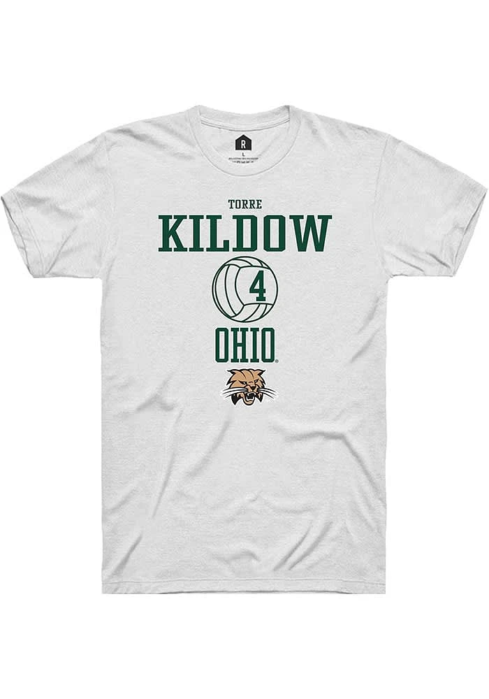 Torre Kildow Ohio Bobcats Rally NIL Sport Icon Short Sleeve T Shirt