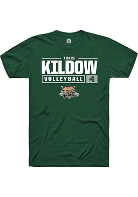 Torre Kildow Ohio Bobcats Rally NIL Stacked Box Short Sleeve T Shirt