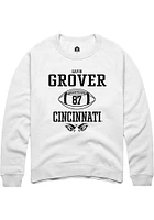 Gavin Grover Rally Cincinnati Bearcats Mens NIL Sport Icon Long Sleeve Crew Sweatshirt