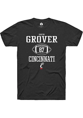 Gavin Grover Cincinnati Bearcats Rally NIL Sport Icon Short Sleeve T Shirt