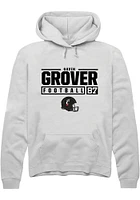 Gavin Grover Rally Cincinnati Bearcats Mens NIL Stacked Box Long Sleeve Hoodie