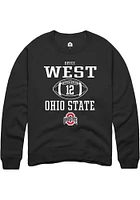 Bryce West Rally Ohio State Buckeyes Mens NIL Sport Icon Long Sleeve Crew Sweatshirt