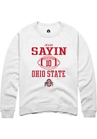 Julian Sayin Rally Ohio State Buckeyes Mens NIL Sport Icon Long Sleeve Crew Sweatshirt