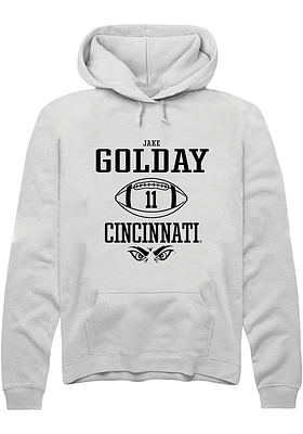 Jake Golday Rally Cincinnati Bearcats Mens NIL Sport Icon Long Sleeve Hoodie