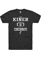 Corey Kiner Cincinnati Bearcats Rally NIL Sport Icon Short Sleeve T Shirt