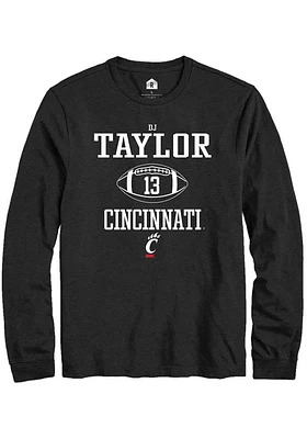 D.J. Taylor Cincinnati Bearcats Rally NIL Sport Icon Long Sleeve T Shirt