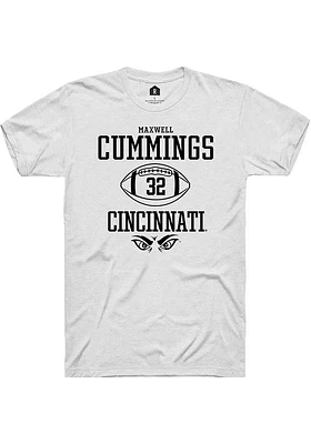 Maxwell Cummings Cincinnati Bearcats Rally NIL Sport Icon Short Sleeve T Shirt