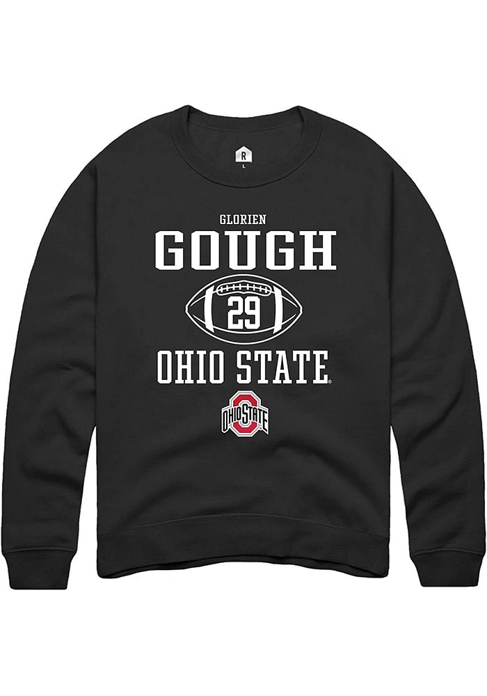 Glorien Gough Rally Ohio State Buckeyes Mens NIL Sport Icon Long Sleeve Crew Sweatshirt