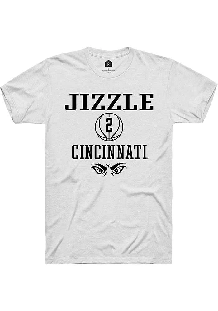 Jizzle James Cincinnati Bearcats Rally NIL Sport Icon Short Sleeve T Shirt