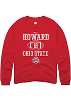 Will Howard Rally Ohio State Buckeyes Mens NIL Sport Icon Long Sleeve Crew Sweatshirt