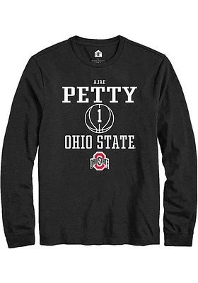 Ajae Petty Ohio State Buckeyes Rally NIL Sport Icon Long Sleeve T Shirt