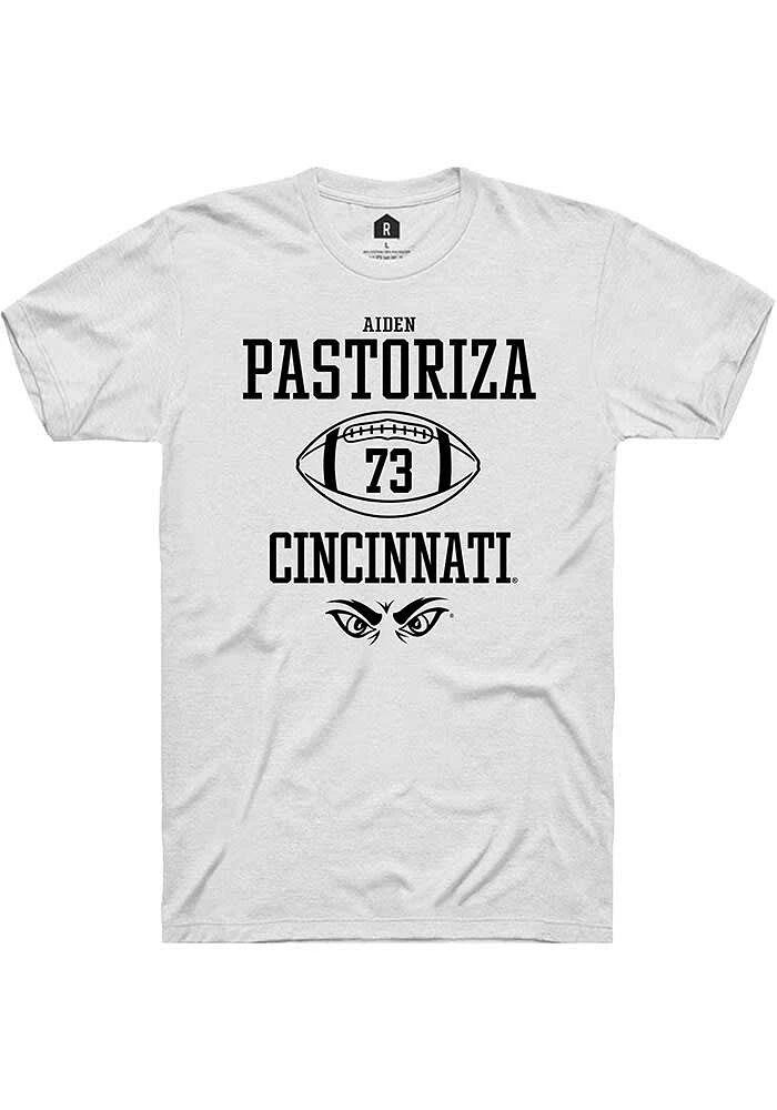 Aiden Pastoriza Cincinnati Bearcats Rally NIL Sport Icon Short Sleeve T Shirt