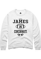 Daniel James Rally Cincinnati Bearcats Mens NIL Sport Icon Long Sleeve Crew Sweatshirt