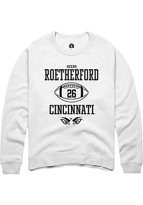 Deebo Roetherford Rally Cincinnati Bearcats Mens NIL Sport Icon Long Sleeve Crew Sweatshi