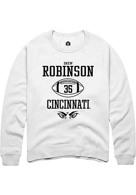 Drew Robinson Rally Cincinnati Bearcats Mens NIL Sport Icon Long Sleeve Crew Sweatshirt