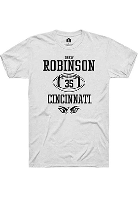 Drew Robinson Cincinnati Bearcats Rally NIL Sport Icon Short Sleeve T Shirt