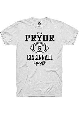 Evan Pryor Cincinnati Bearcats Rally NIL Sport Icon Short Sleeve T Shirt