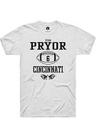 Evan Pryor Cincinnati Bearcats Rally NIL Sport Icon Short Sleeve T Shirt