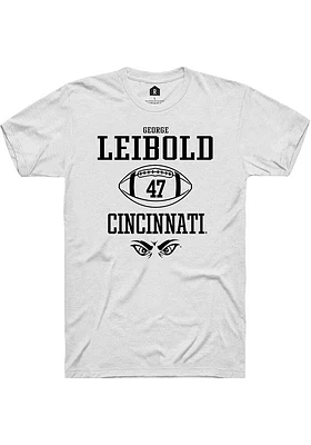 George Leibold Cincinnati Bearcats Rally NIL Sport Icon Short Sleeve T Shirt