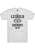 George Leibold Cincinnati Bearcats Rally NIL Sport Icon Short Sleeve T Shirt