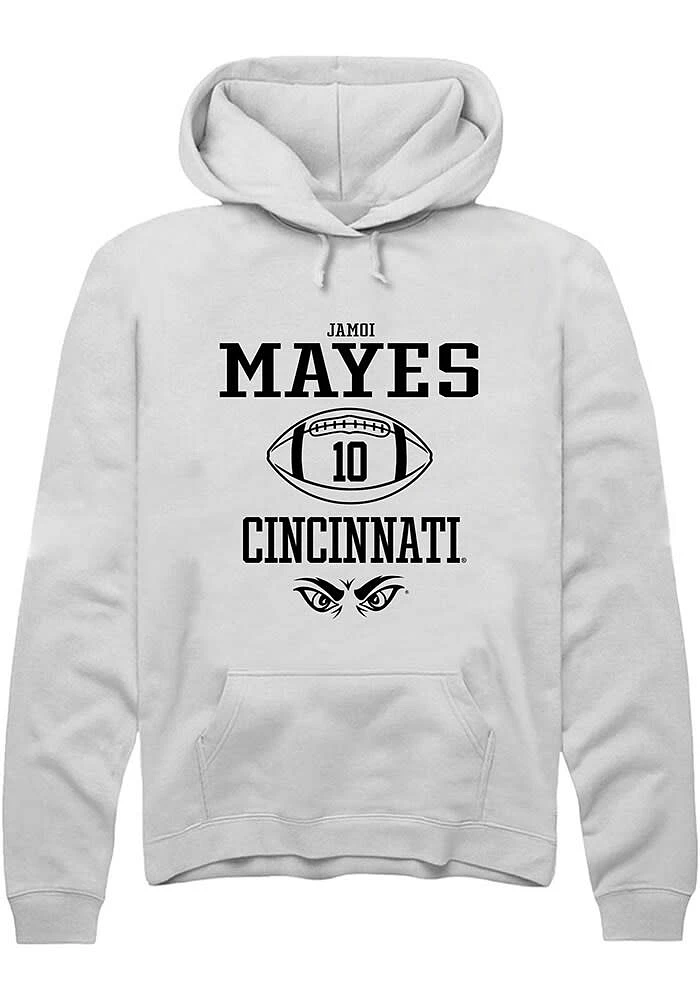 Jamoi Mayes Rally Cincinnati Bearcats Mens NIL Sport Icon Long Sleeve Hoodie