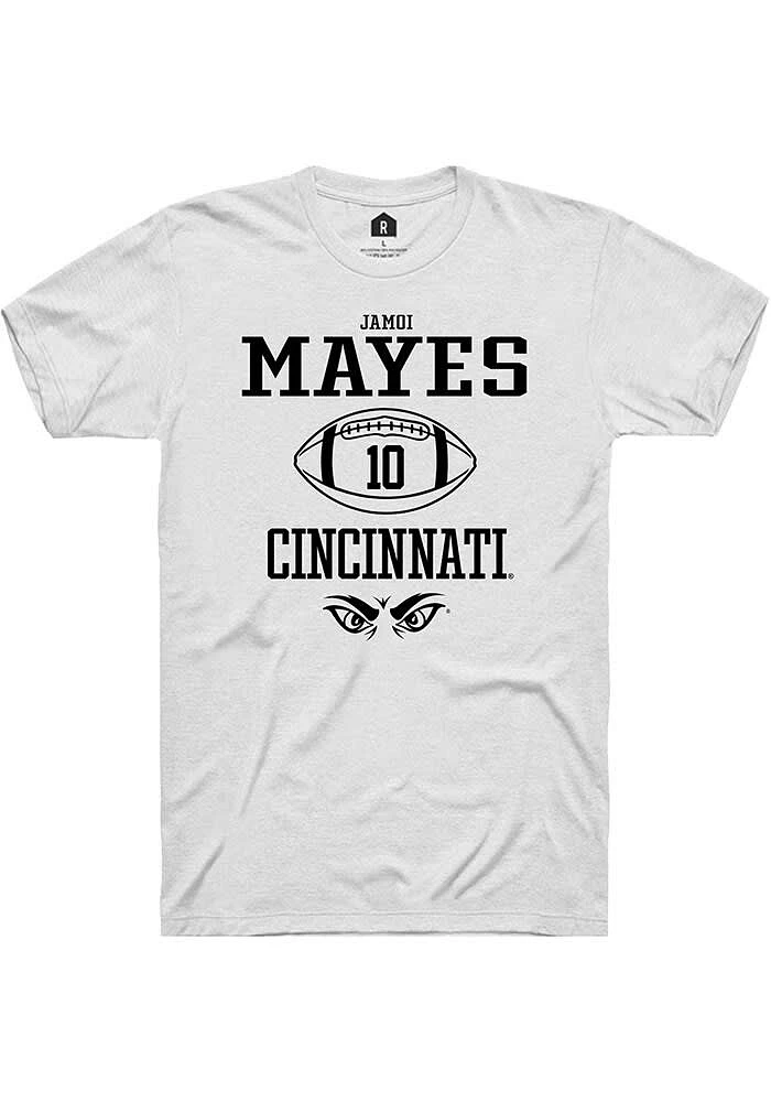 Jamoi Mayes Cincinnati Bearcats Rally NIL Sport Icon Short Sleeve T Shirt