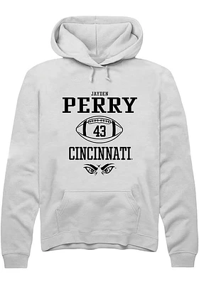 Jayden Perry Rally Cincinnati Bearcats Mens NIL Sport Icon Long Sleeve Hoodie