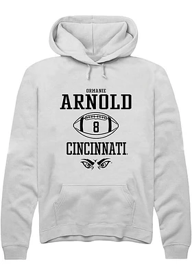 Ormanie Arnold Rally Cincinnati Bearcats Mens NIL Sport Icon Long Sleeve Hoodie