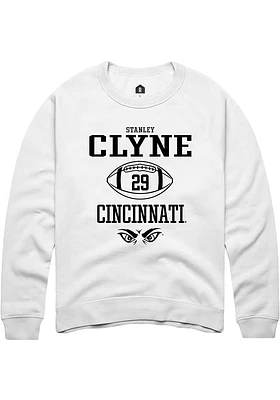 Stanley Clyne Rally Cincinnati Bearcats Mens NIL Sport Icon Long Sleeve Crew Sweatshirt