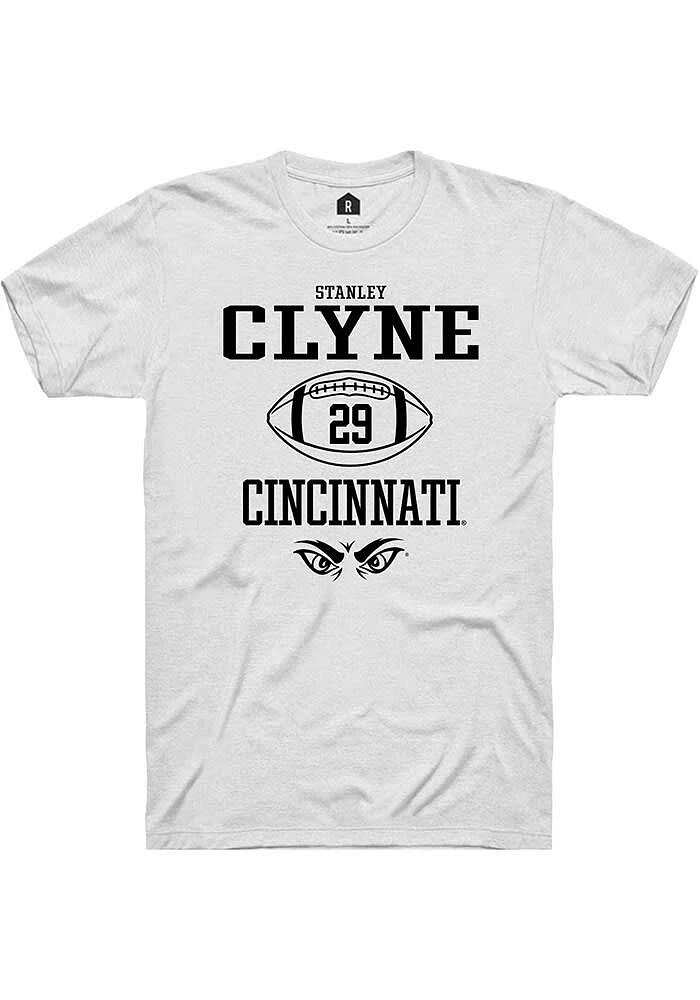 Stanley Clyne Cincinnati Bearcats Rally NIL Sport Icon Short Sleeve T Shirt